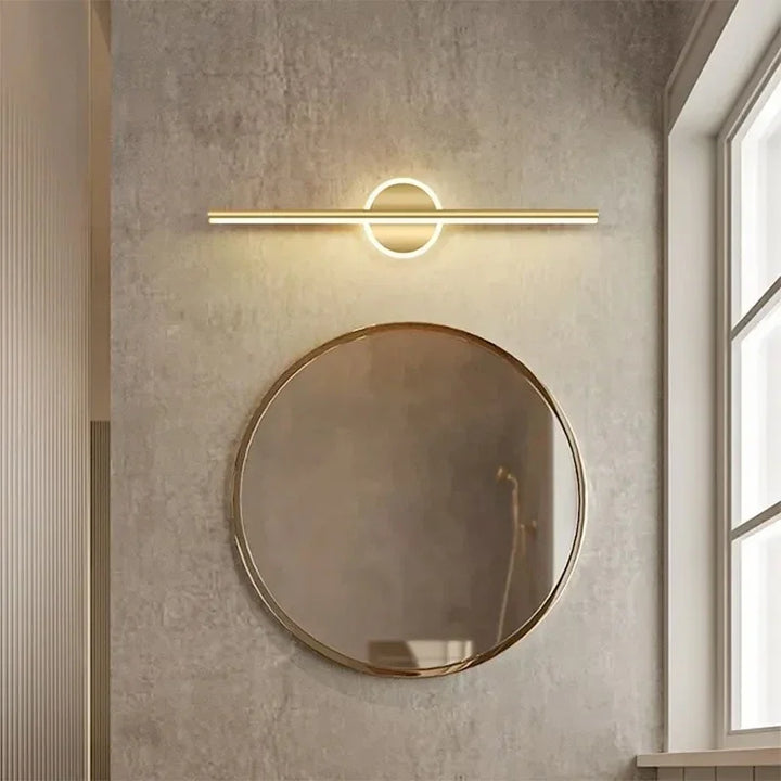 Elegant Minimalistisk LED Væglampe til Badeværelse og Soveværelse