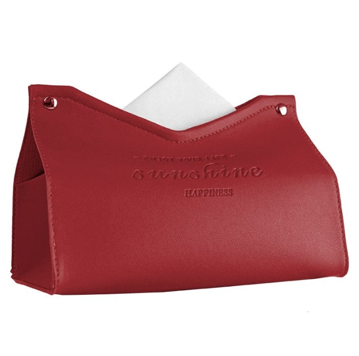 Elegant Kunstlæder Tissue Box til Moderne Indretning