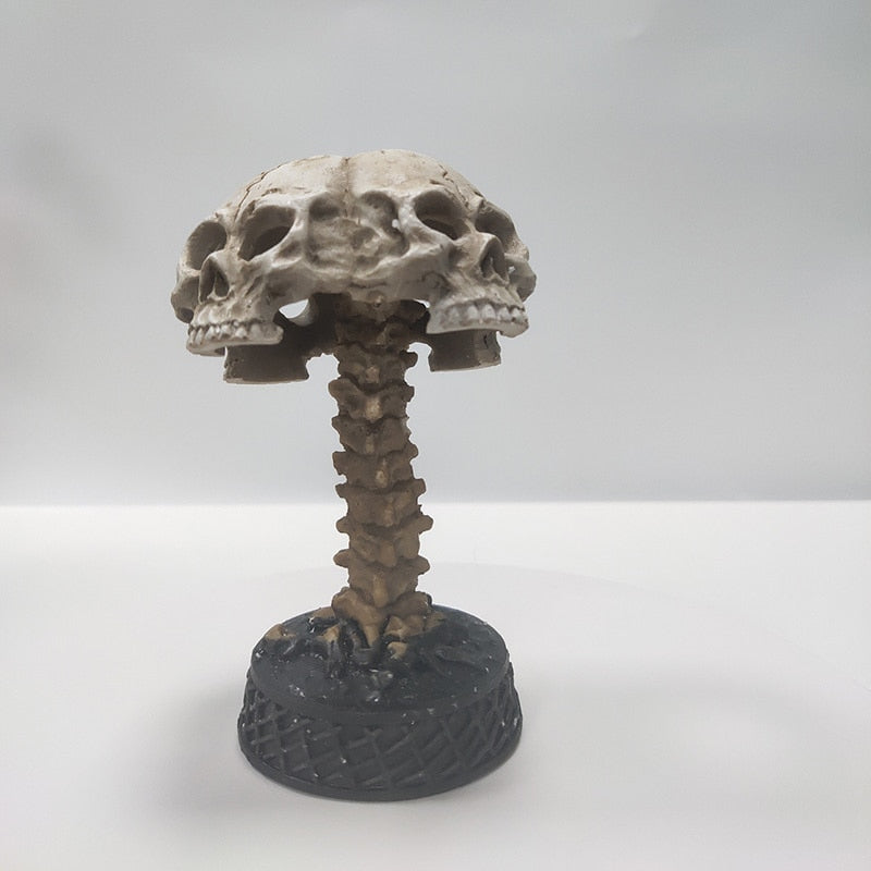 Skeletkranium Bordlampe med Skyggeprojektion