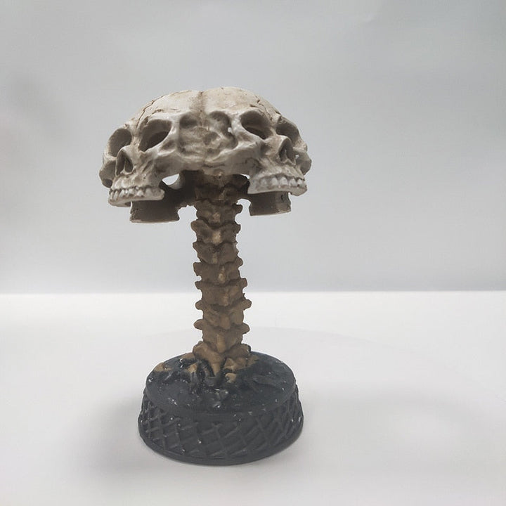 Skeletkranium Bordlampe med Skyggeprojektion