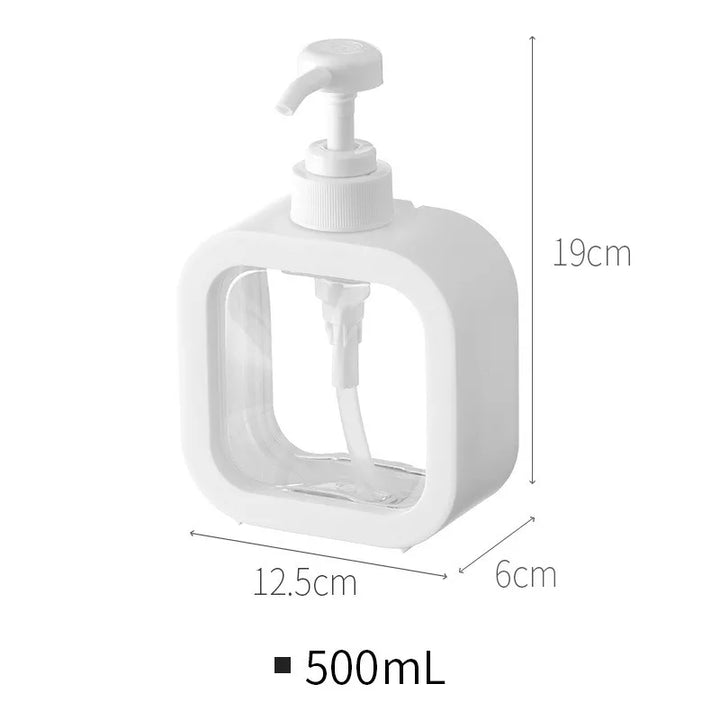 Minimalistisk Sæbedispenser i Holdbart ABS og PVC
