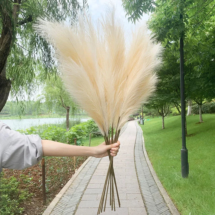 100 cm Kunstig Pampas Græs Buket til Bryllupsdekoration