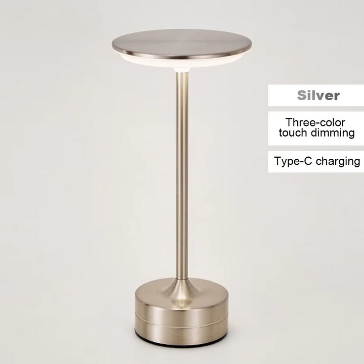 USB Genopladelig Touch Sensor LED Lampe med Justerbar Lysstyrke