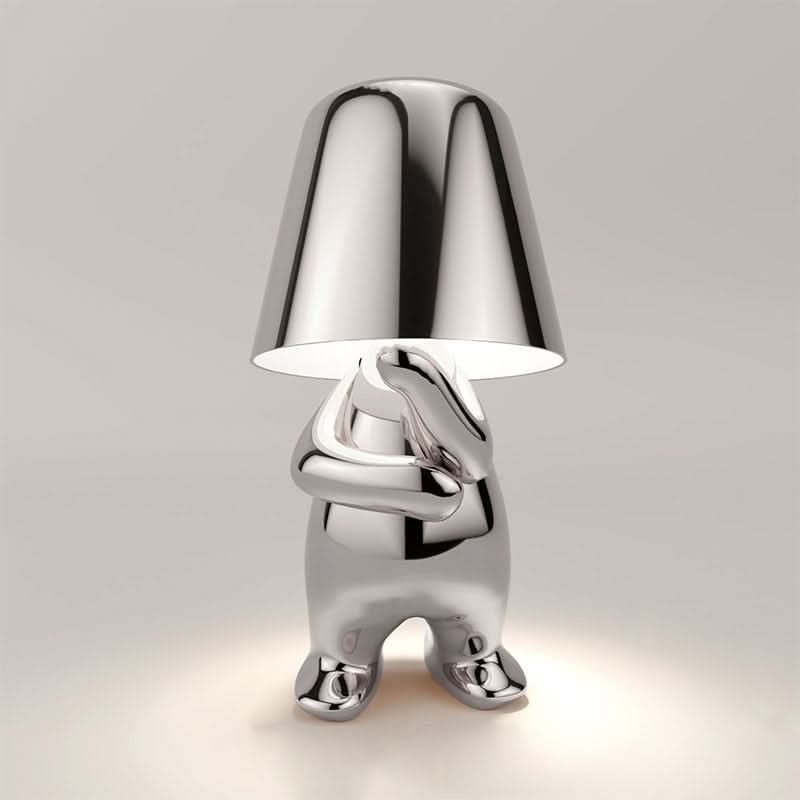 Genopladelig LED Bordlampe med Touchkontrol og Justerbart Lys