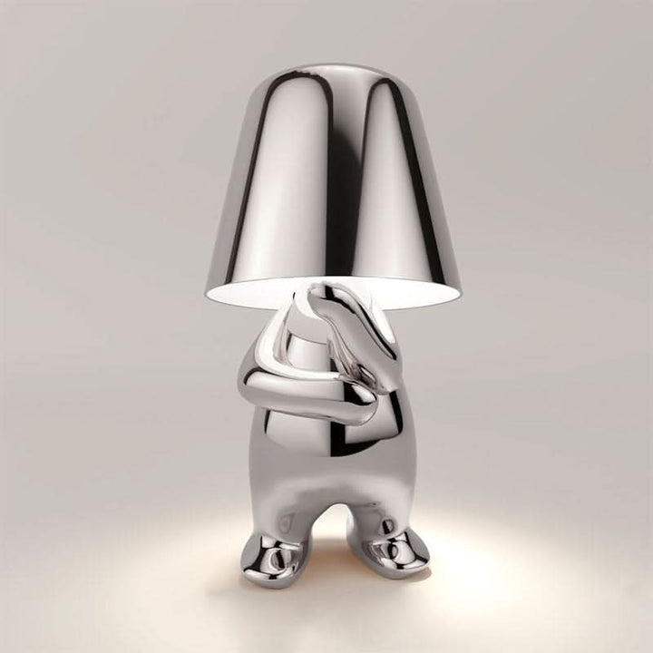 Genopladelig LED Bordlampe med Touchkontrol og Justerbart Lys