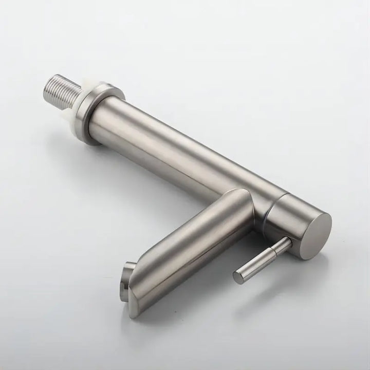 Stainless Steel Vask Faucet med Enkelt Greb og Miljøvenligt Design