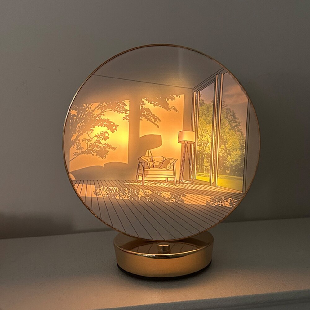 Moderne Dæmpbar Bordlampe med Touch-Funktion