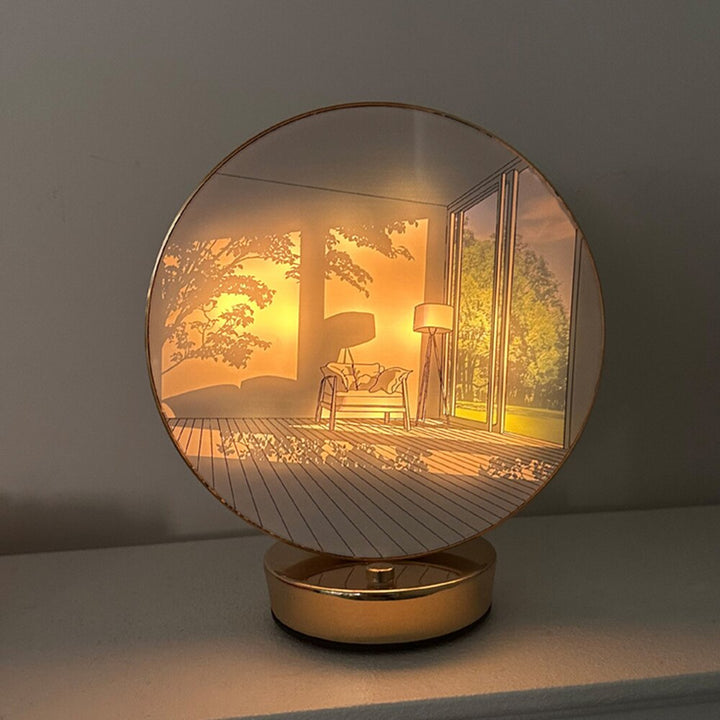 Moderne Dæmpbar Bordlampe med Touch-Funktion