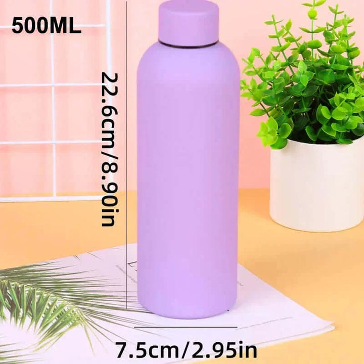 Isoleret Rustfrit Stål Vandflaske 500 ml og 750 ml