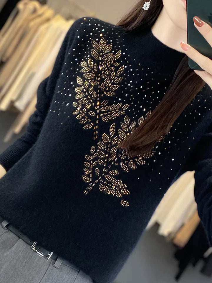 Serenella™ | Udsmykket Sweater