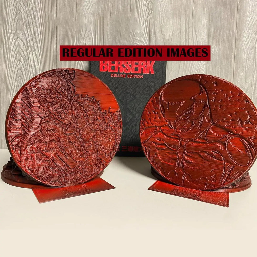 Dragon Hunter Bogholdere i Resin med Knivedesign