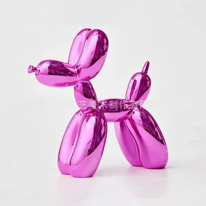 Håndlavet Harpiks Balloon Dog Skulptur i Moderne Design