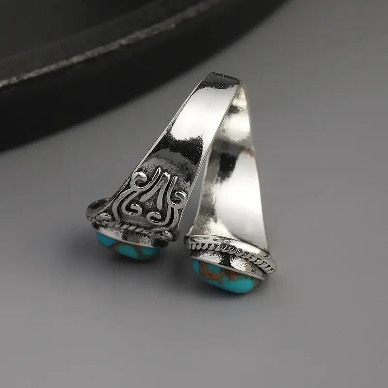 Elegant Vintage Turkis Korsring
