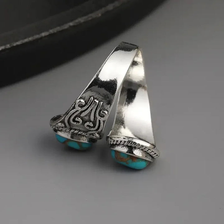 Elegant Vintage Turkis Korsring