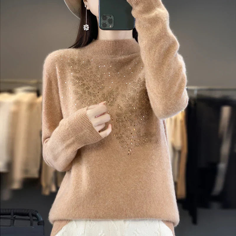 Serenella™ | Udsmykket Sweater