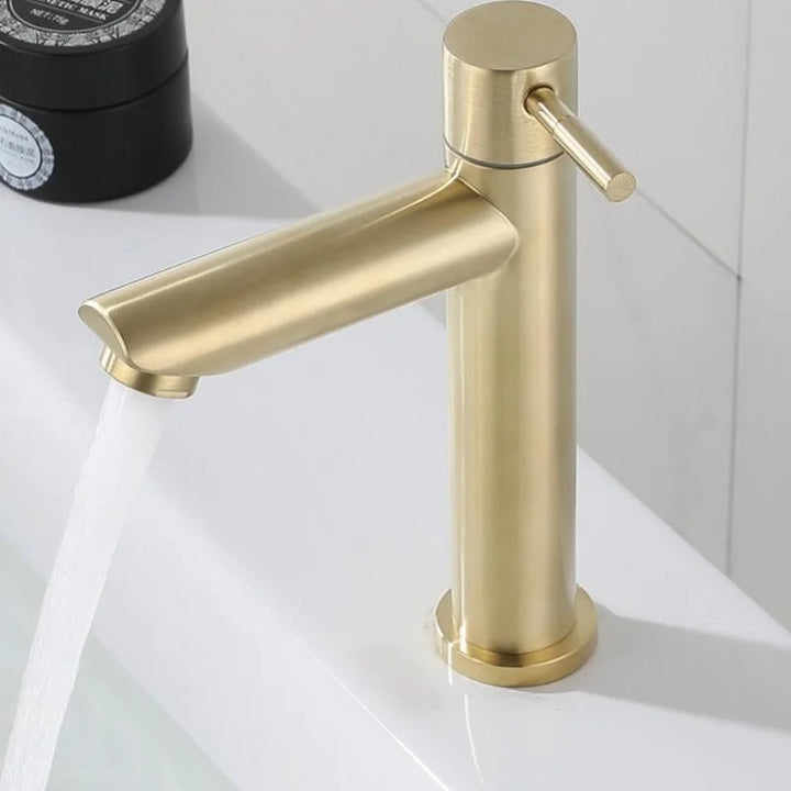 Stainless Steel Vask Faucet med Enkelt Greb og Miljøvenligt Design