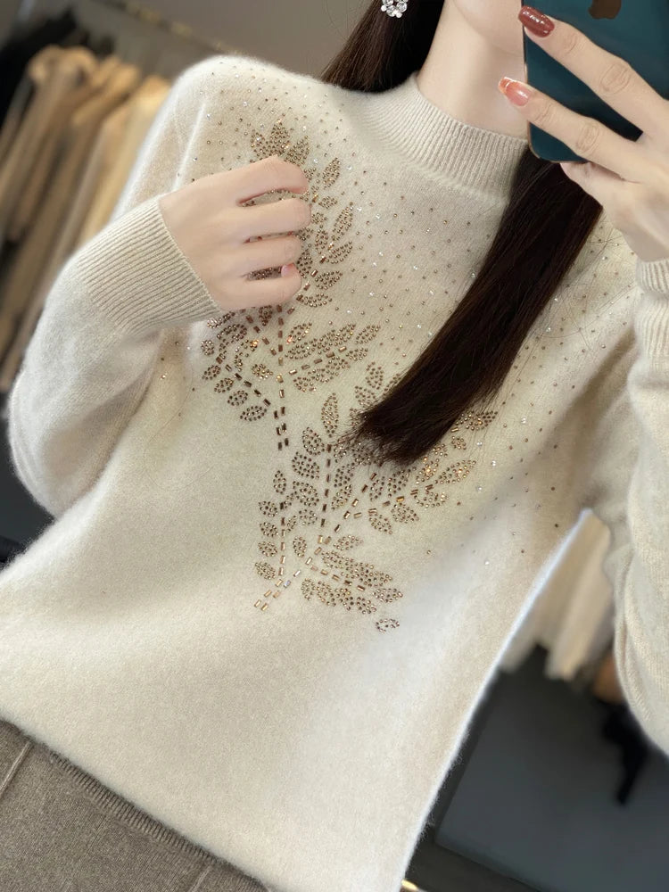 Serenella™ | Udsmykket Sweater