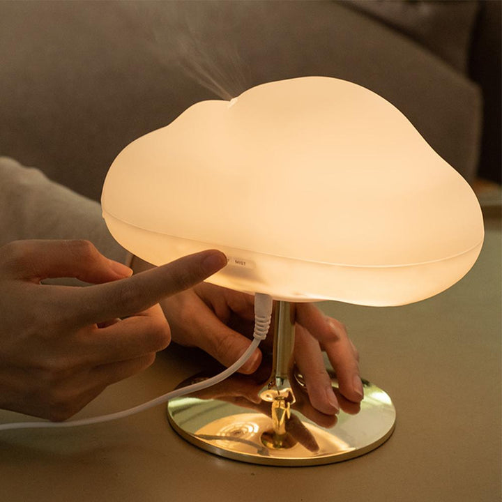 Skyformet Aromaterapi Diffuser med LED Belysning