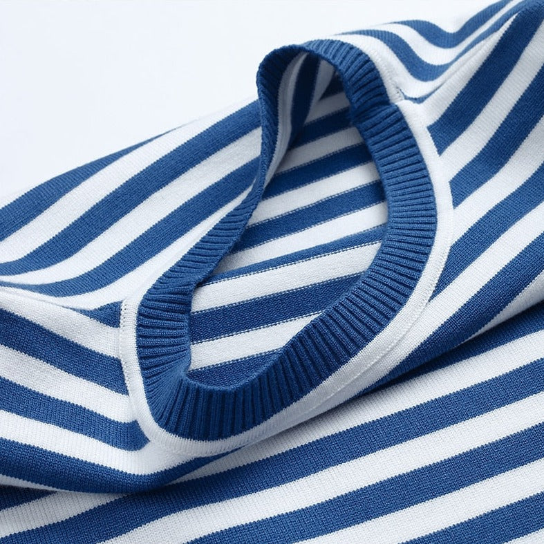 Dana™ | Elegant Stribet Sommer T-Shirt