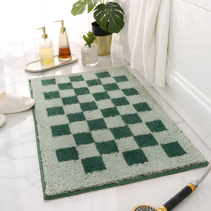 Sort og Hvid Mikrofiber Badeværsmsatte med Komfort