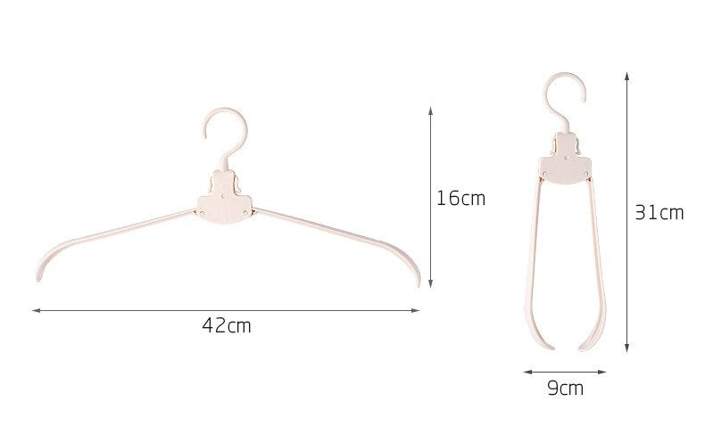 Foldbar Tøjkrog i Plast - Pladsbesparende Design