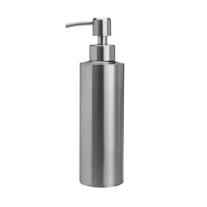 Elegant Sæbedispenser i Rustfrit Stål - Genopfyldelig Håndpumpe, 250ml/350ml/550ml