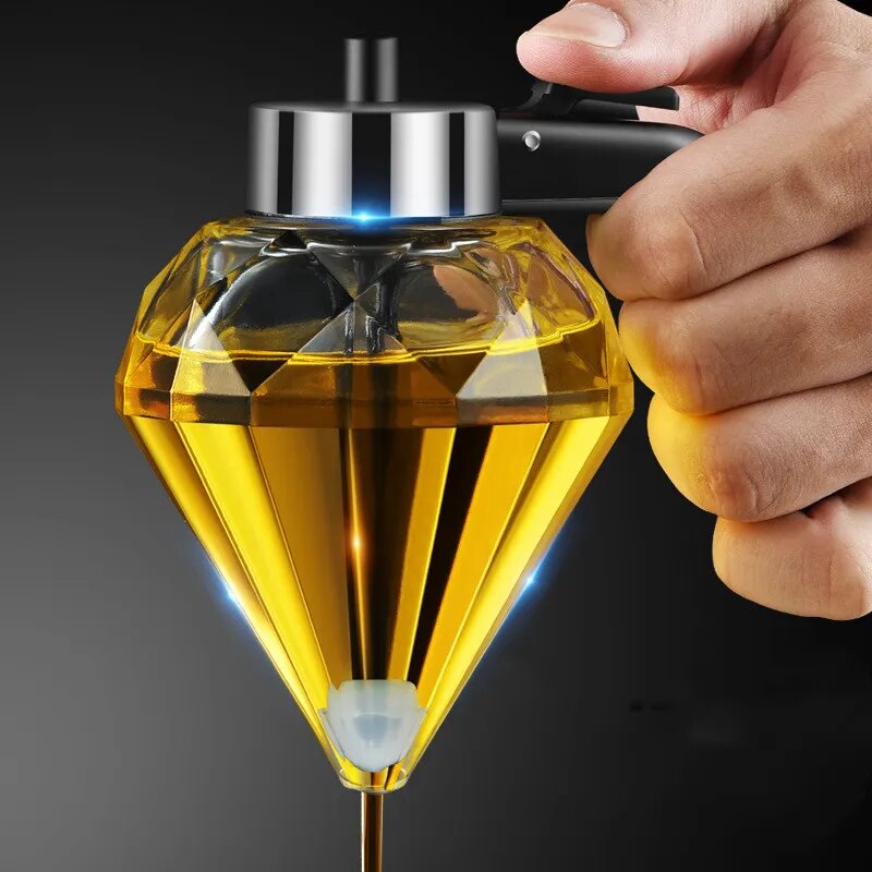 Elegant Glas Olie Dispenser med Dryp Mekanisme