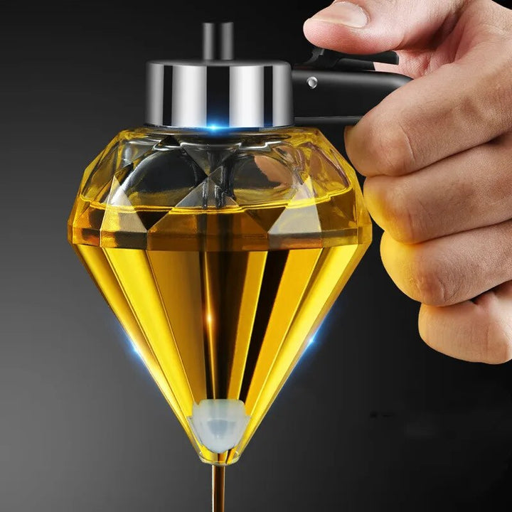 Elegant Glas Olie Dispenser med Dryp Mekanisme