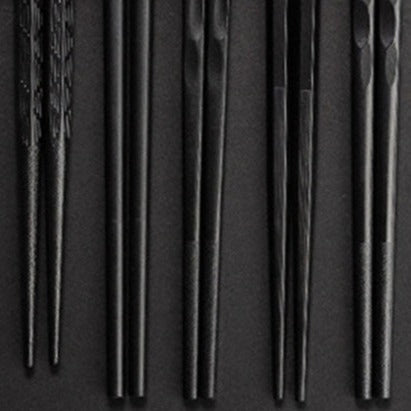 Elegant Legerings Spisepinde Sæt - 5 Par, Opvaskemaskinevenlige