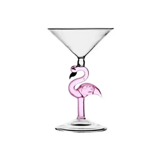 Flamingo Håndtag Glasvarer Sæt til Cocktails og Vin