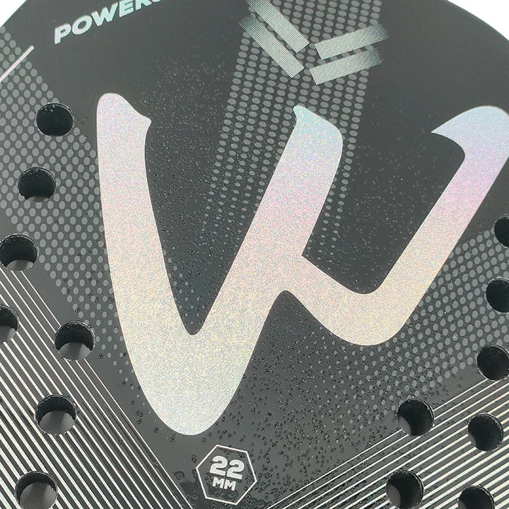 3K Carbon Strandtennis Ketsjer med Fjervægtsdesign og ProCarbo Greb