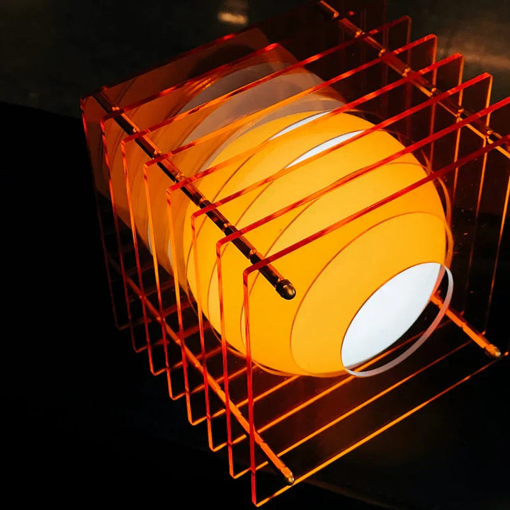 Geometrisk Genopladelig Bordlampe med Blødt Lys