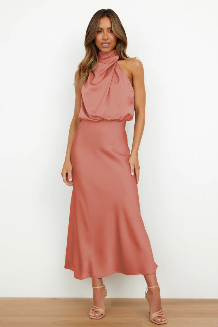 Mariana™ | Elegant Halterneck Aftenkjole