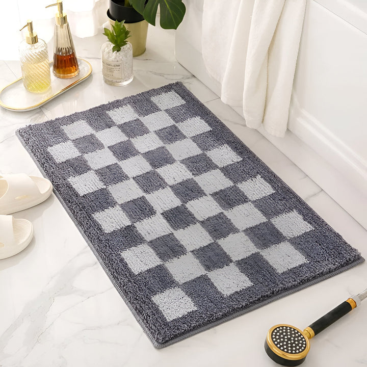Sort og Hvid Mikrofiber Badeværsmsatte med Komfort