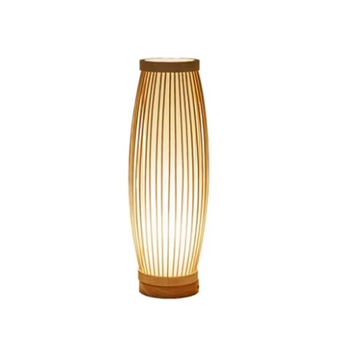 Bambus Bordlampe med Blødt Ambient Lys