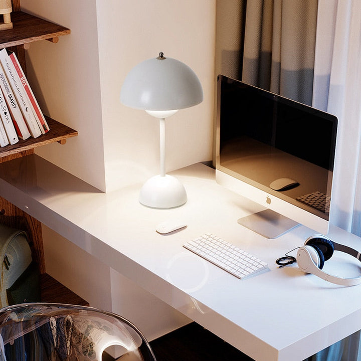 Trådløs Blomsterkrukke Lampe med LED Belysning