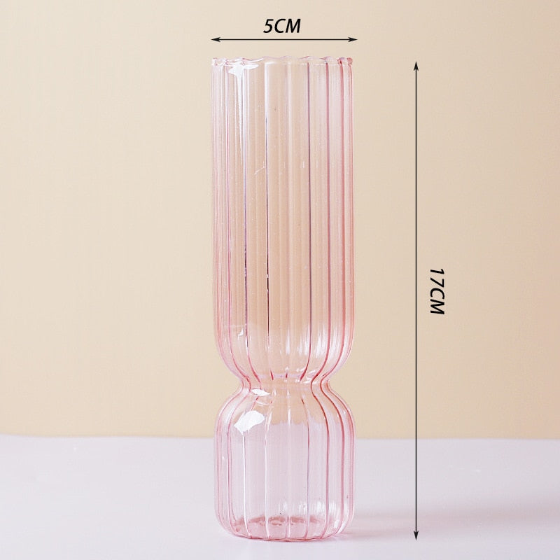 Lilla Glas Stearinlysestage i Borosilikatglas