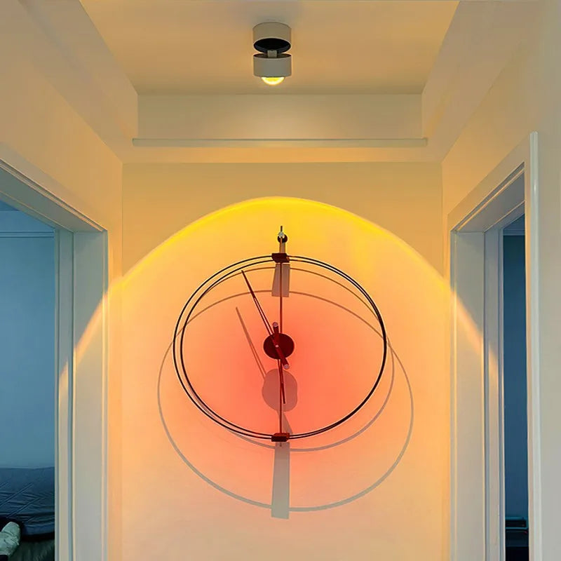 Justerbar Loftspot i Aluminium og Glas