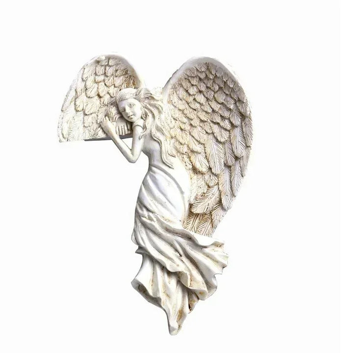 Engel Vinge Vægdekoration i Harpiks