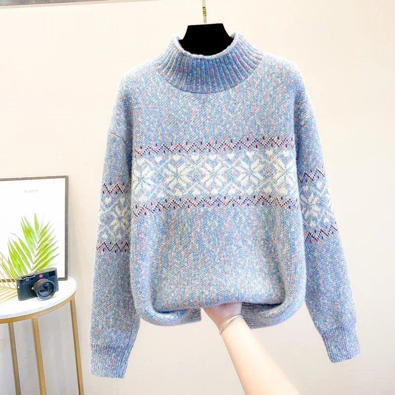 Isabella™ | Snefnug Strik Sweater