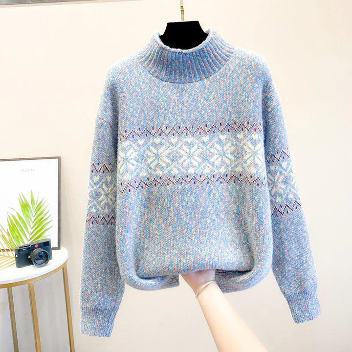Isabella™ | Snefnug Strik Sweater