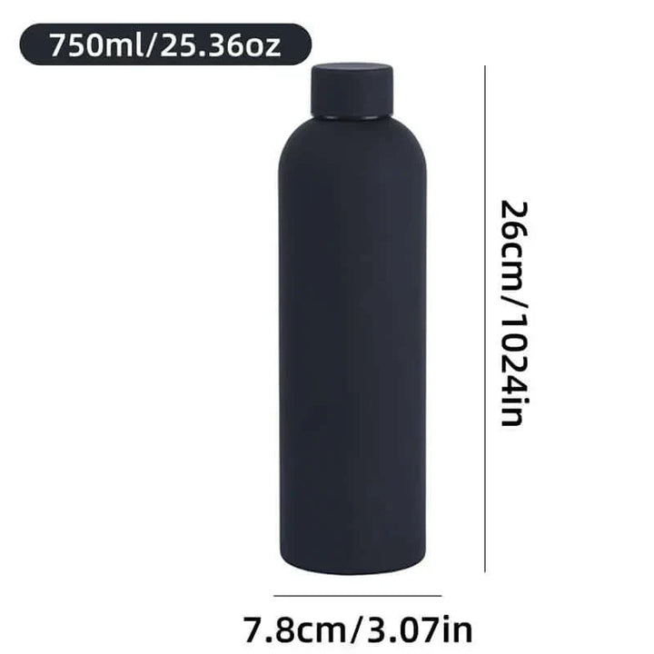 Isoleret Rustfrit Stål Vandflaske 500 ml og 750 ml