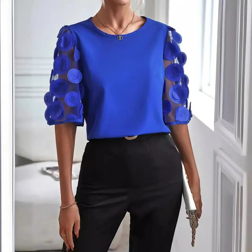 Lina™ | Chic Langærmet Bluse