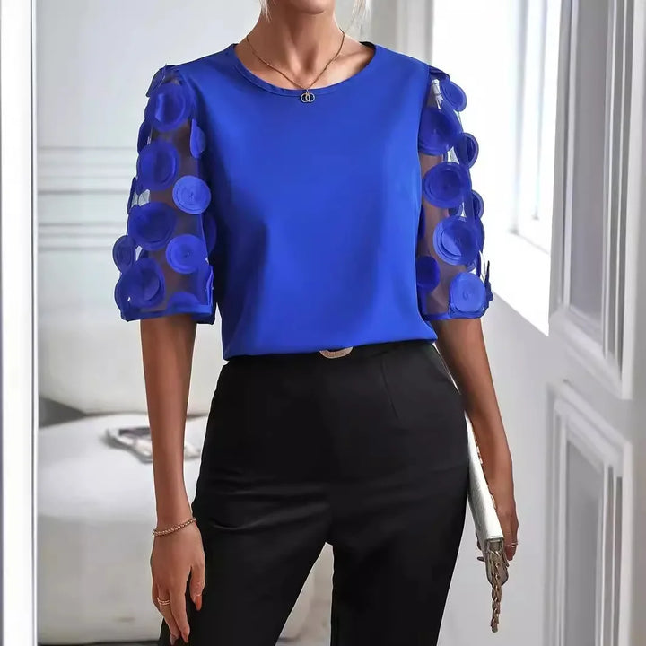 Lina™ | Chic Langærmet Bluse