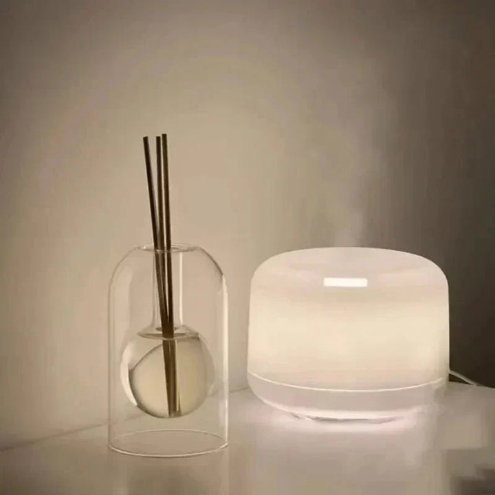 Dobbelt Glas Æterisk Oliediffuser med Elegant Design