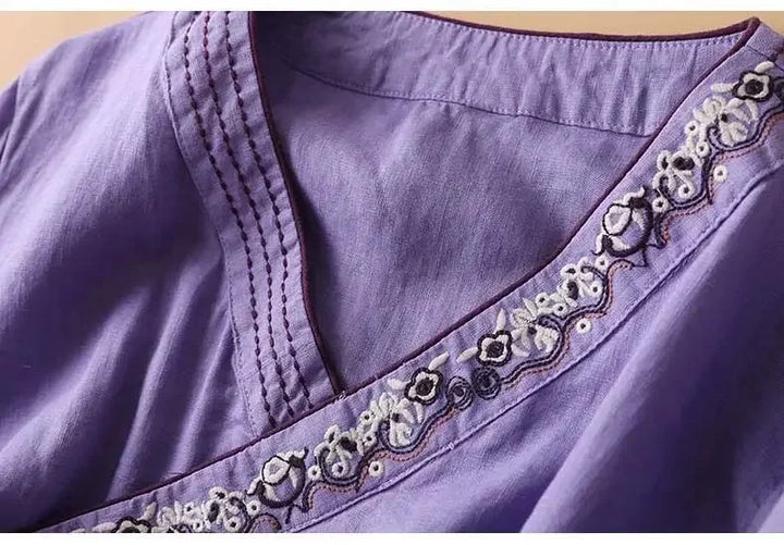 Lotus™ | Afslappet Mønster Breeze Top
