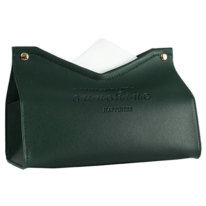 Elegant Kunstlæder Tissue Box til Moderne Indretning