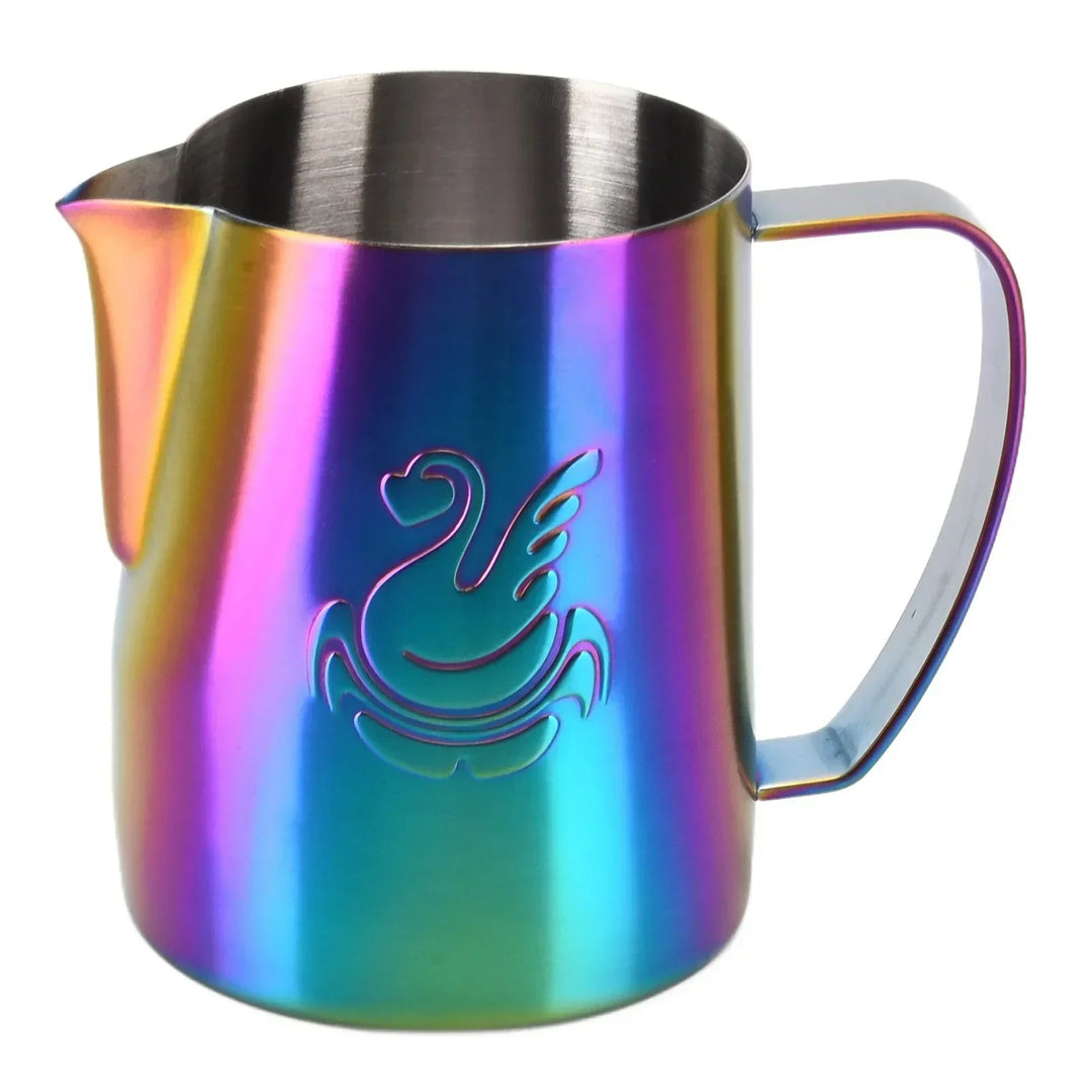 Rustfrit Stål Mælkeskummer 600ml til Espresso og Latte Art