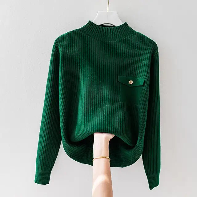 Henrietta™ | Elegant Strikket Pullover