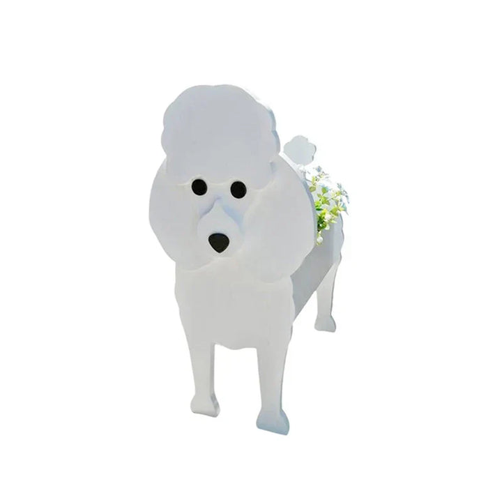 Hund-formet Blomsterkrukke til Indendørs og Udendørs Brug
